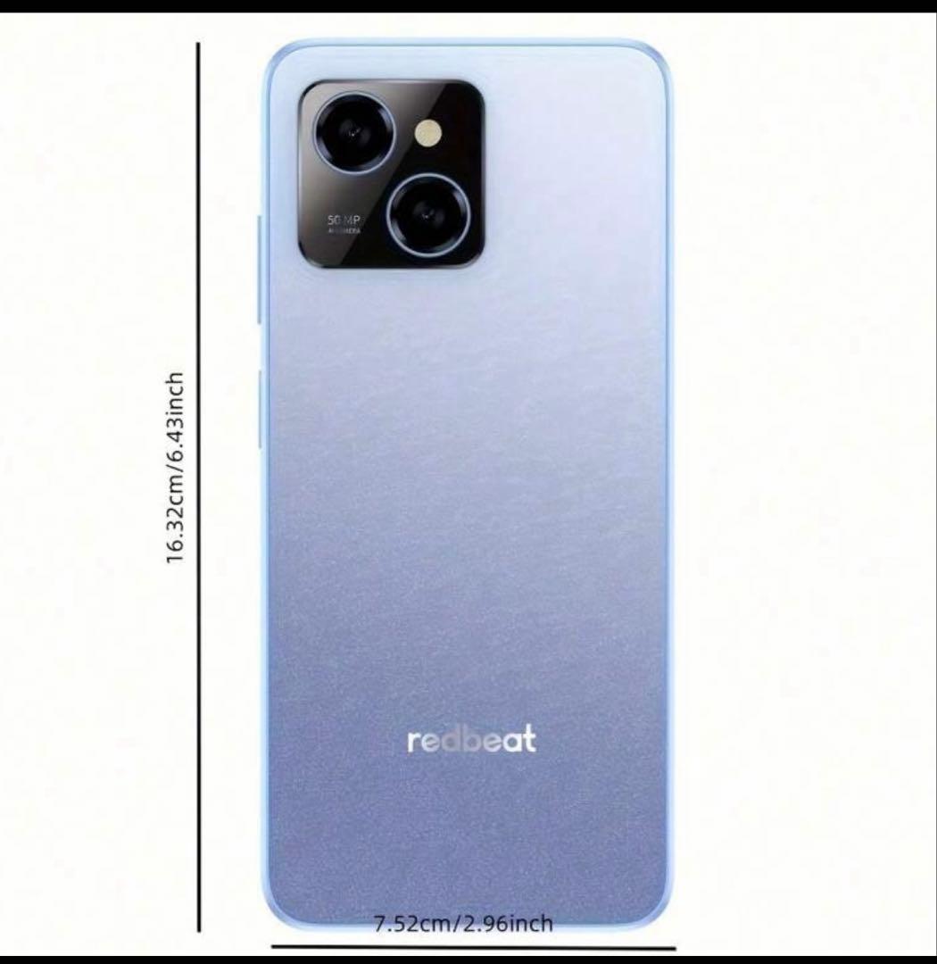 Redbeat E3 Android スマートフォン 12+256GB ブルー