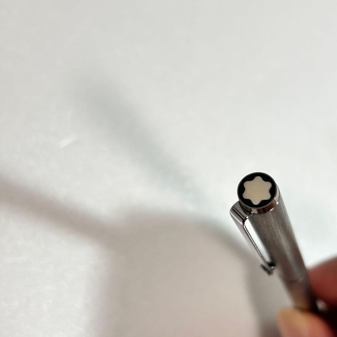 MontBlanc モンブラン 2色ボールペン ツイスト式 Sライン シルバー