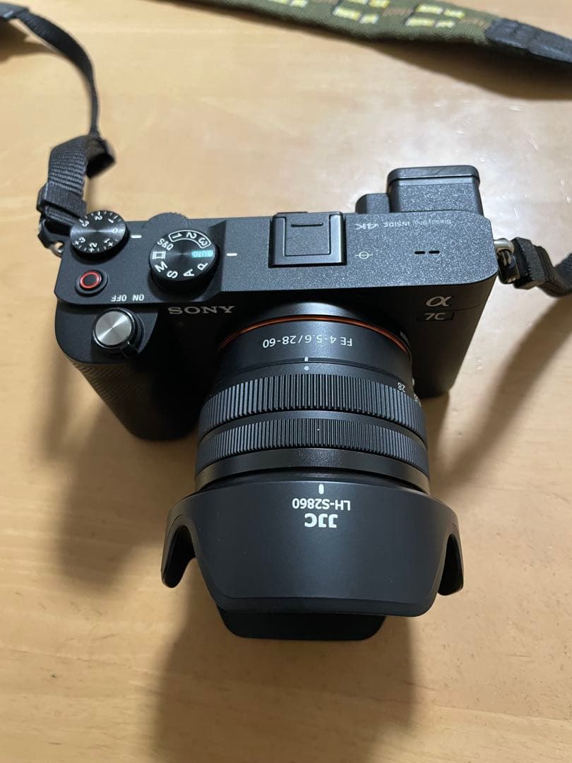 SONY α7cブラック28-60レンズキット