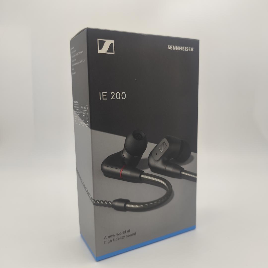 ゼンハイザー Sennheiser IE 200 有線イヤホン カナル型ブラック