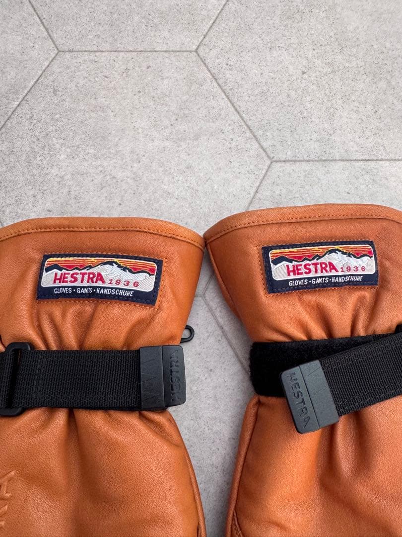 ヘストラ HESTRA 3-Finger Full Leatherサイズ9