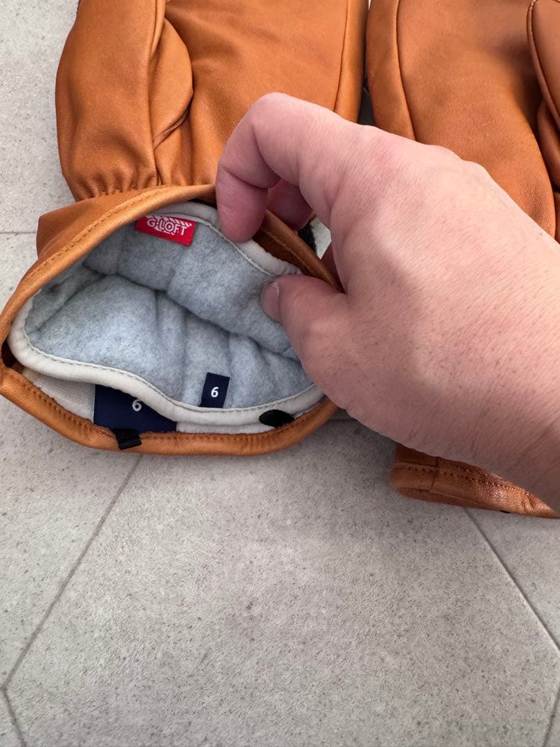 ヘストラ HESTRA 3-Finger Full Leatherサイズ9