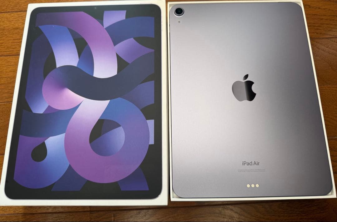 iPad Air 第5世代　64GB パープル　M1 美品　バッテリー92%