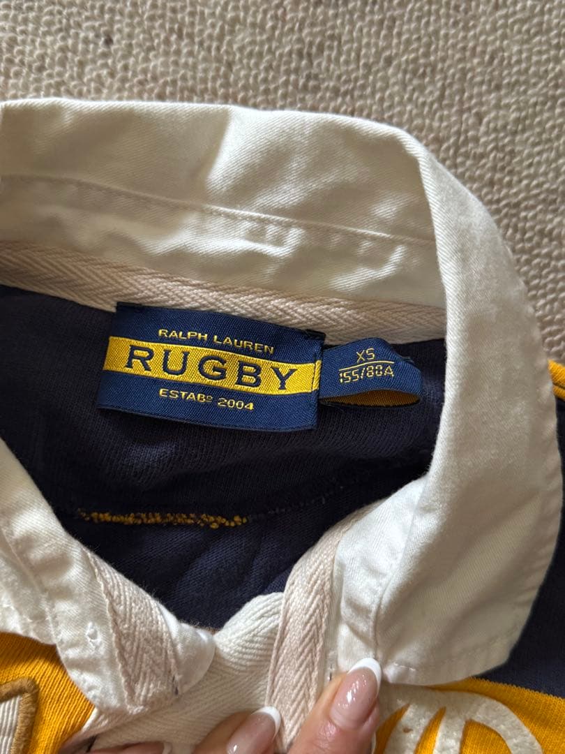 希少　RUGBY ラルフローレン　ラガーシャツ　XS