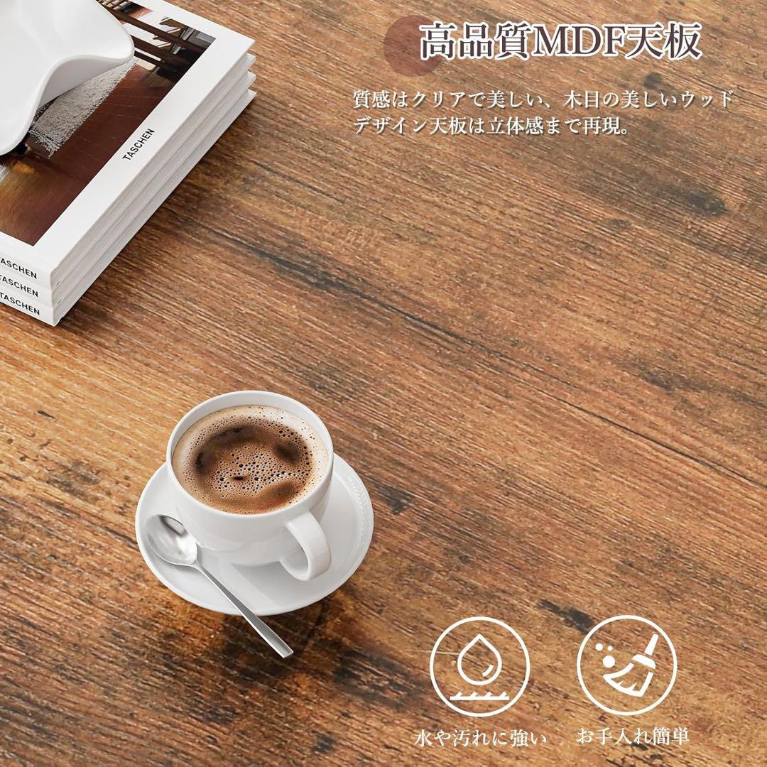 ローテーブル昇降式 コーヒーテーブル 木製 引き出し付き 収納付き