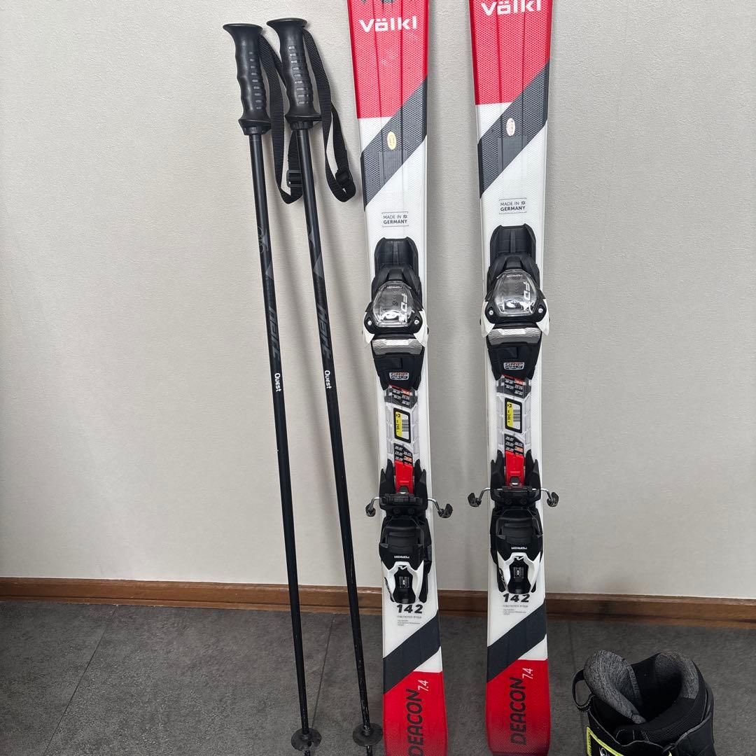 子供用 Völkl Dercon 14 スキーセット 142cm