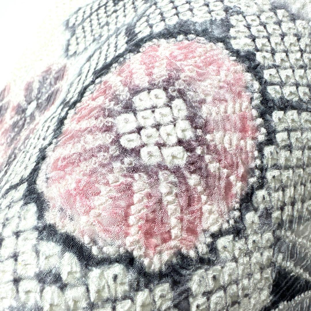 専用帯5057 ●藤娘きぬたや謹製 高級 正絹 絞り 名古屋帯
