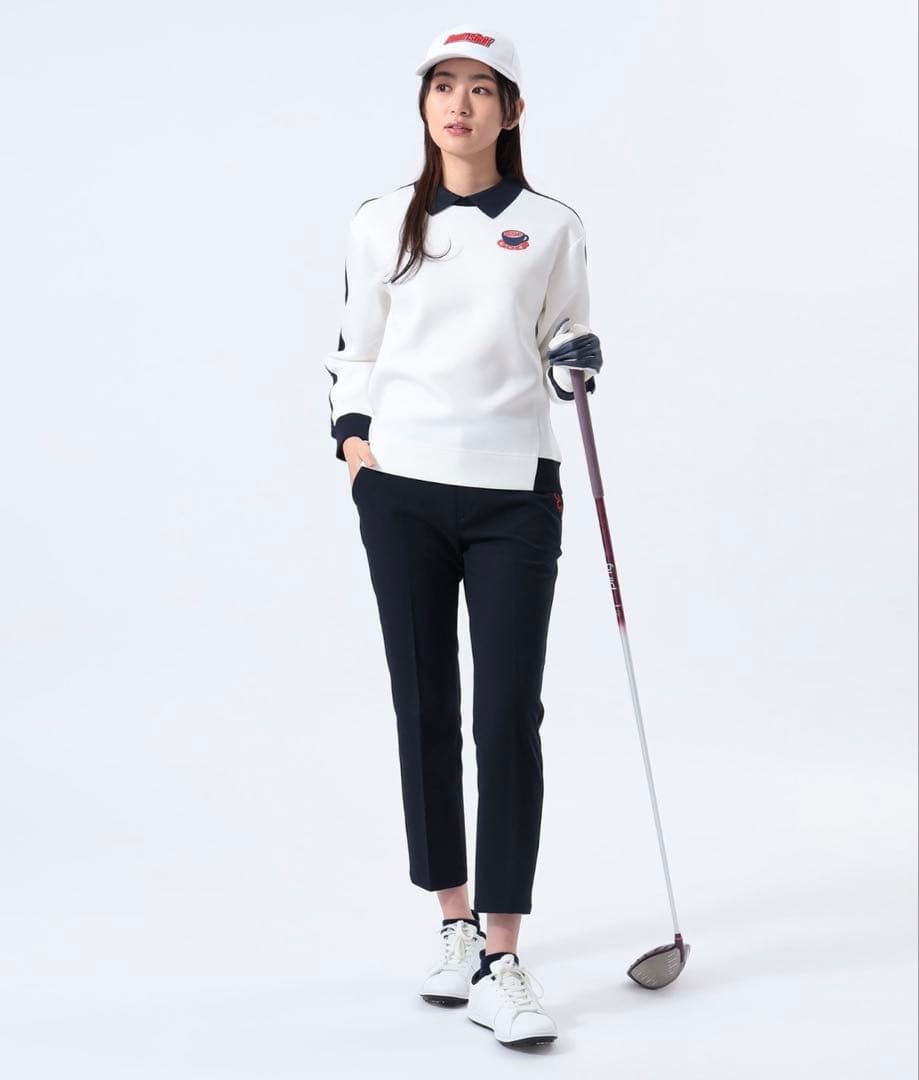 BEAMS GOLF 襟付き バイカラー プルオーバー 2025年モデル