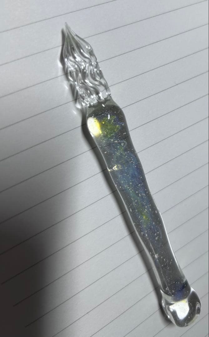 ガラスペン　星空　carrocro