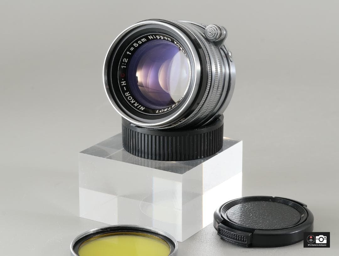 Nikkor H C 5ｃm F/2 黒帯ライカＬ３９レンズ整備済３