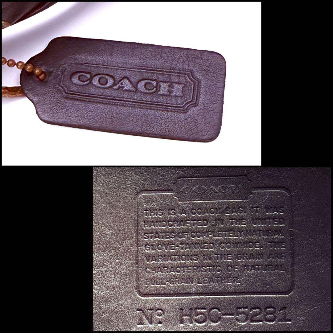 バッグ Coach 5281 Vintage Turnlock Shoulder Bag