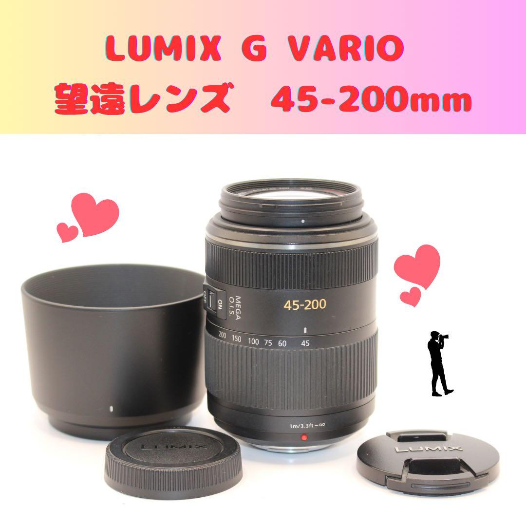 yt*mama様★お買い得★ LUMIX 45-200mm 望遠レンズ