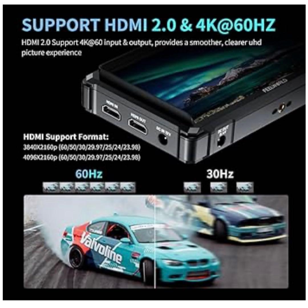 6 インチ1200nit高輝度1920✕1080デジタルー眼レフ モニター