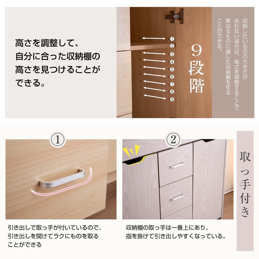 【新品登場】【ナチュラル】学習机 デスク パソコンデスク 勉強机 折り畳み天板