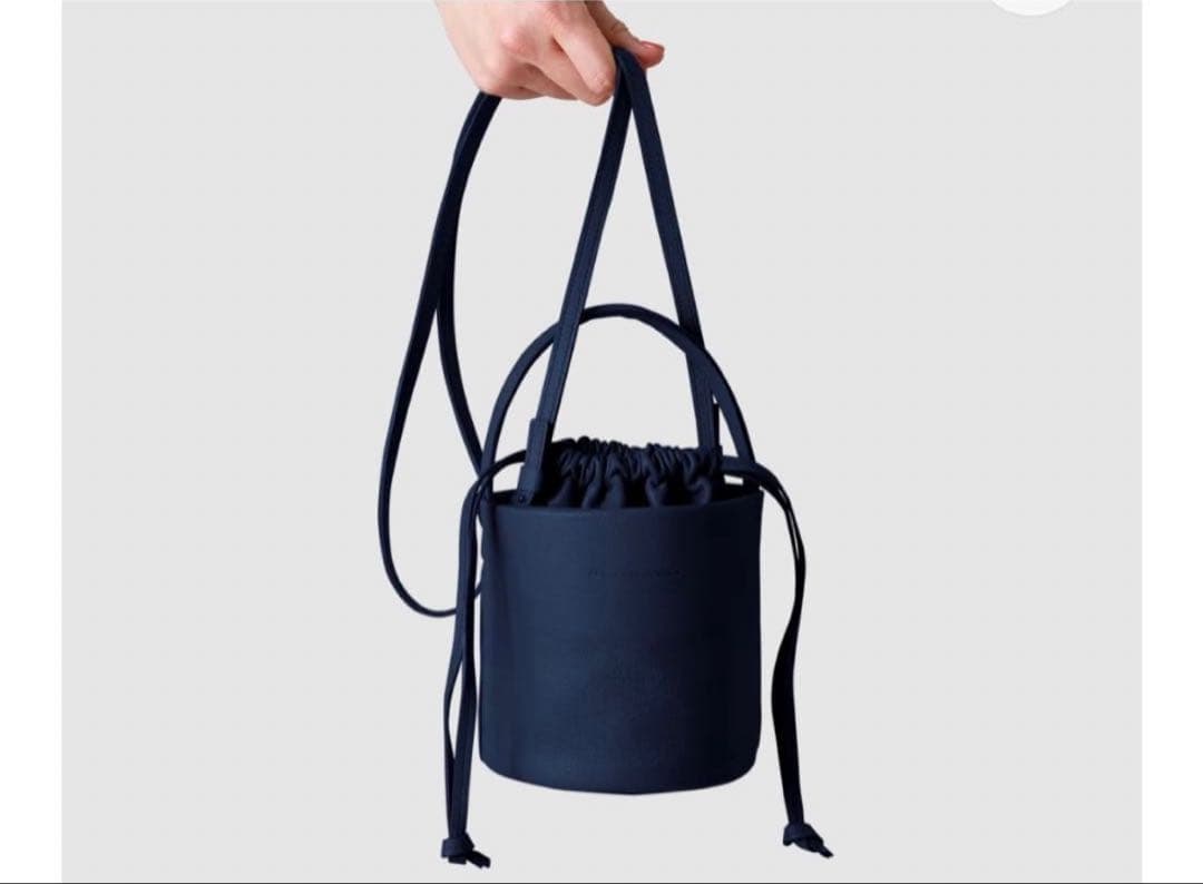 【未使用】thehighlights ザハイライツ 'pot' ink navy