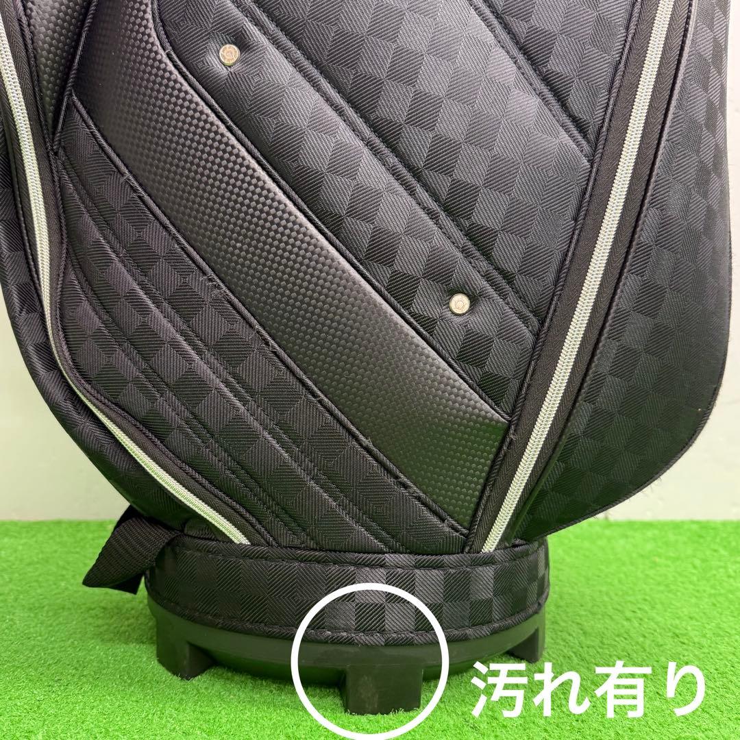 ゼクシオ XXIO ゴルフバッグ　キャディバッグ　9インチ ブラック