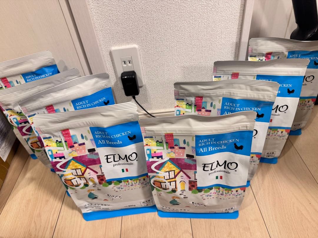 ELMO リッチインチキン ドライフード 800g×8袋