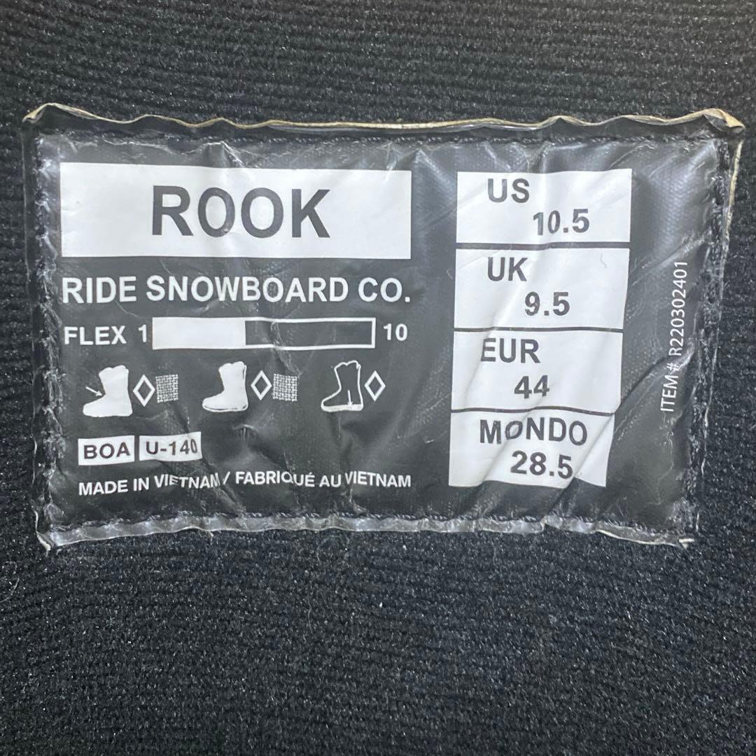 【即日発送】 スノボブーツ RIDE ROOK 28.5cm 23-24モデル
