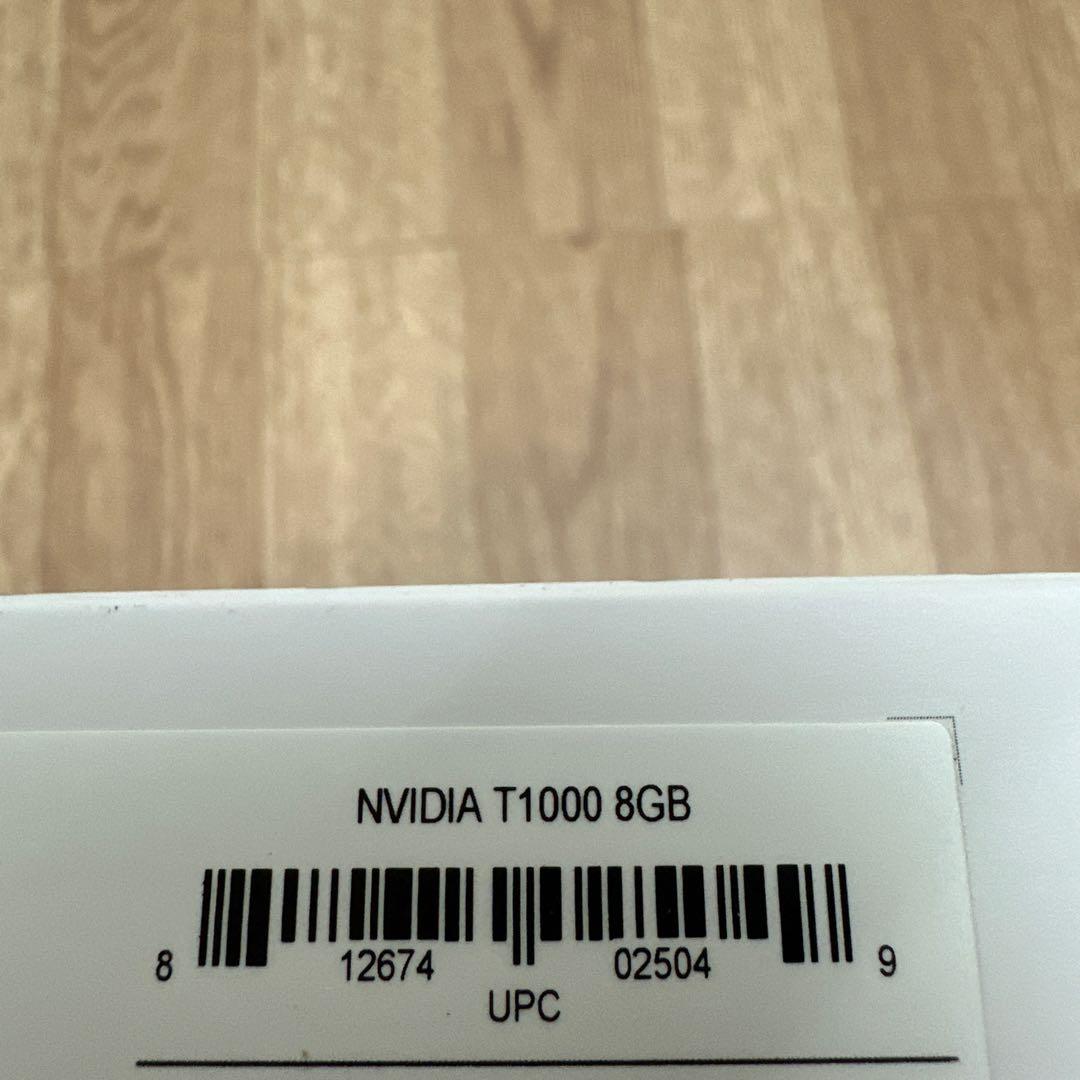 【新品未開封】NVIDIA T1000 8GB
