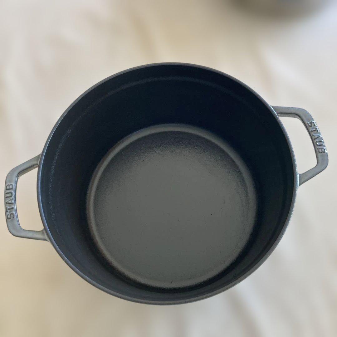 ピクミン様！専用　STAUB La Cocotte 鍋 26cm スチーマー付き