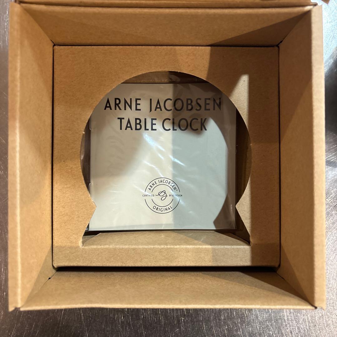 Arne Jacobsen ROMAN アラーム付き置時計 11cm