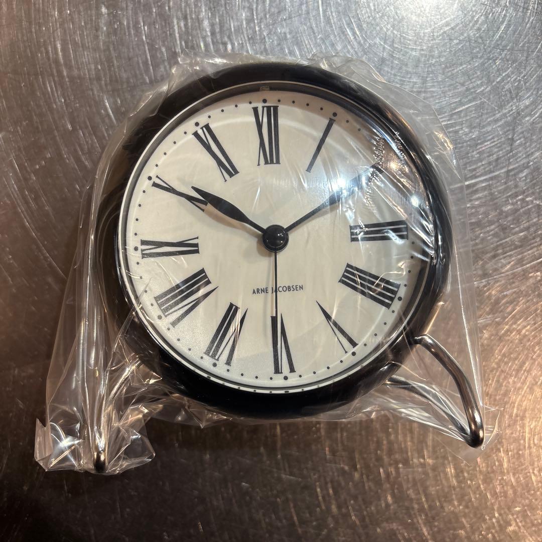 Arne Jacobsen ROMAN アラーム付き置時計 11cm