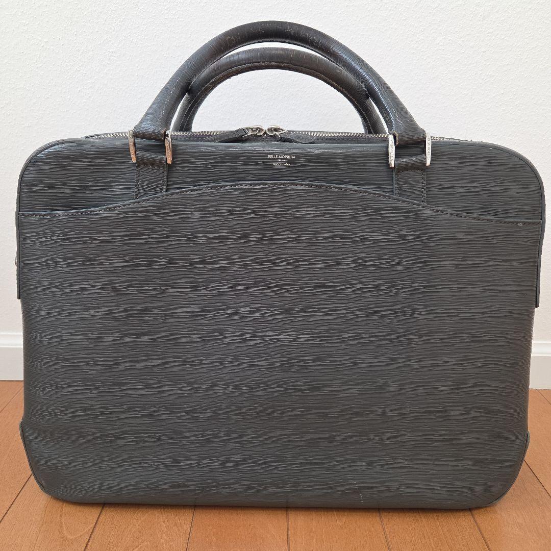 PELLE MORBIDA ペッレモルビダ CA202-ブリーフバッグ2室