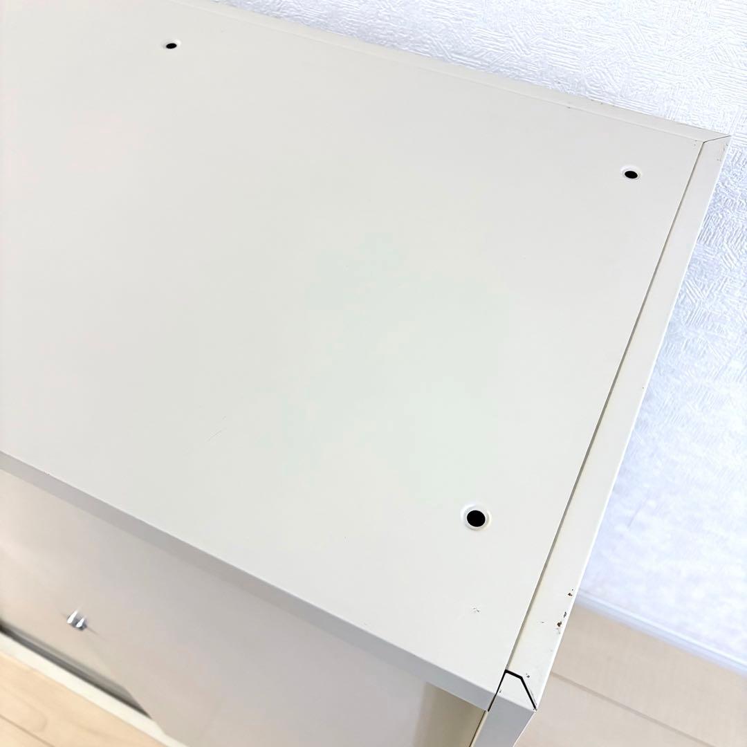オカムラ　書庫　オフィス　ローキャビネット　キャビネット　A4 鍵付き