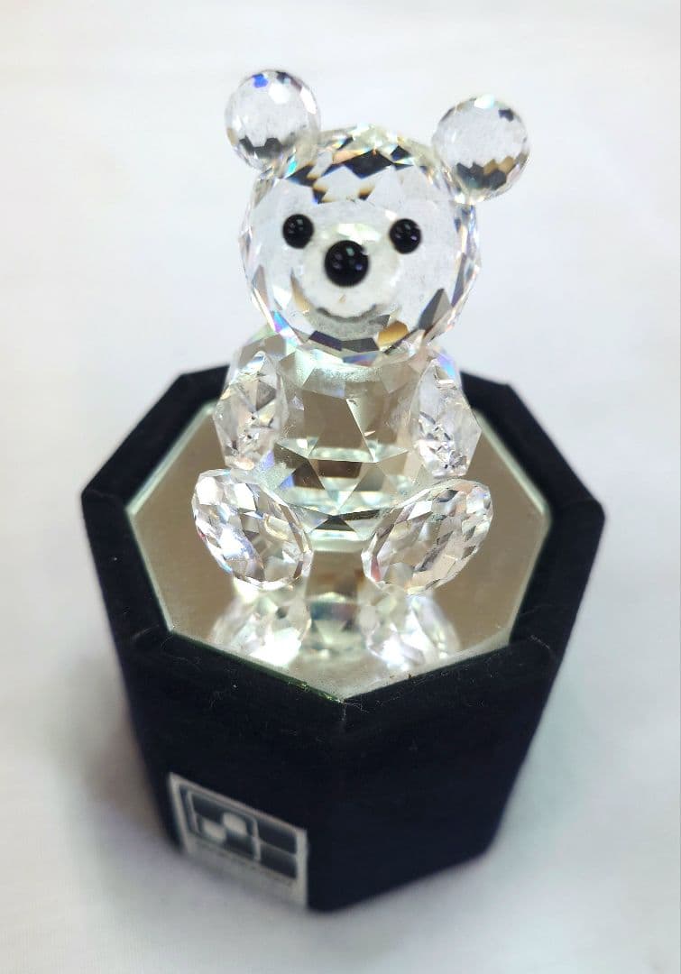 SWAROVSKI スワロフスキー テディベア 熊 昭和レトロ