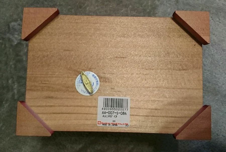 カメオ オルゴール付きジュエリーBOX