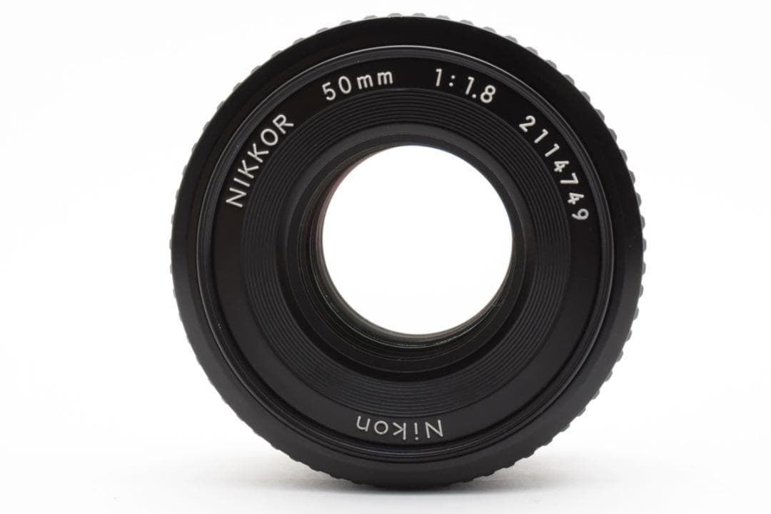 新品級　NIKON AI-S NIKKOR 50mm f1.8 MF B760