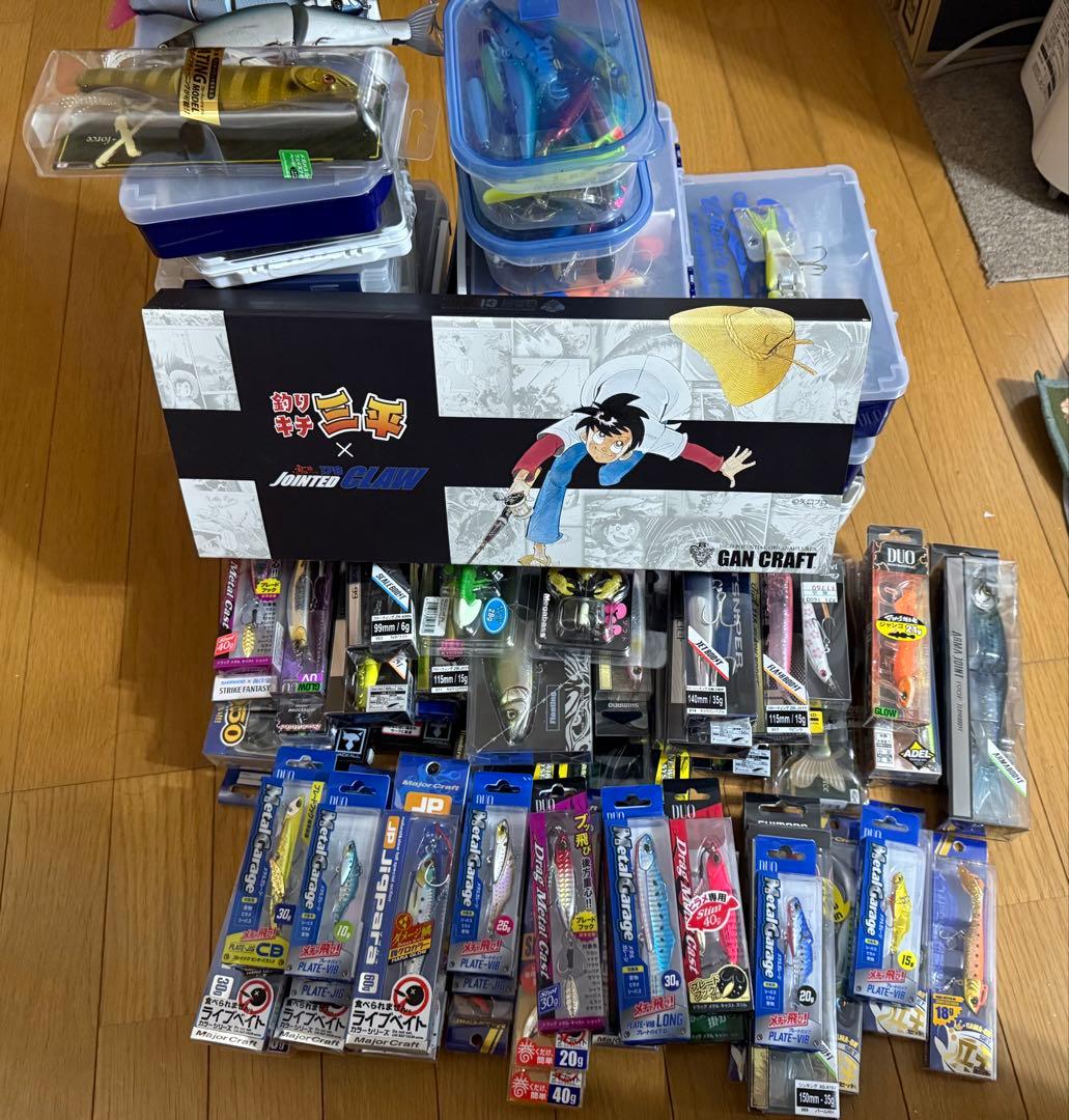 ルアー　引退　まとめ売り　ブルーブルー　ジョイクロ　ダウズスイマー