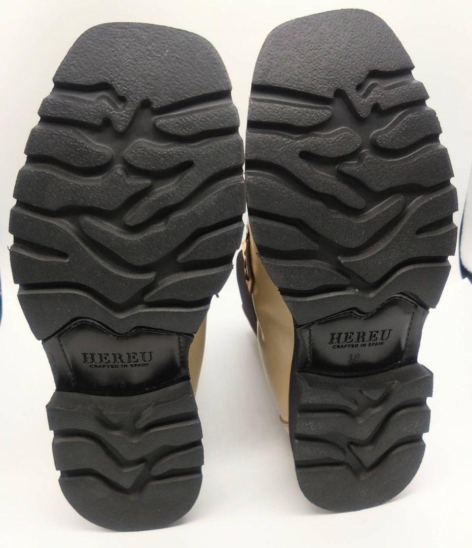 新品HEREU ヘリュー ALDA SPORT モカシン チェルシーブーツ 38