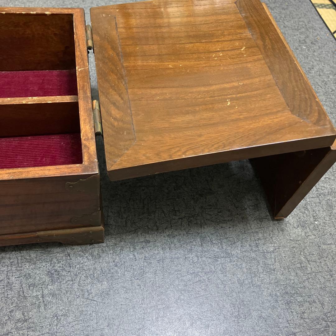 李朝家具　収納箱　木製　アクセサリーケース