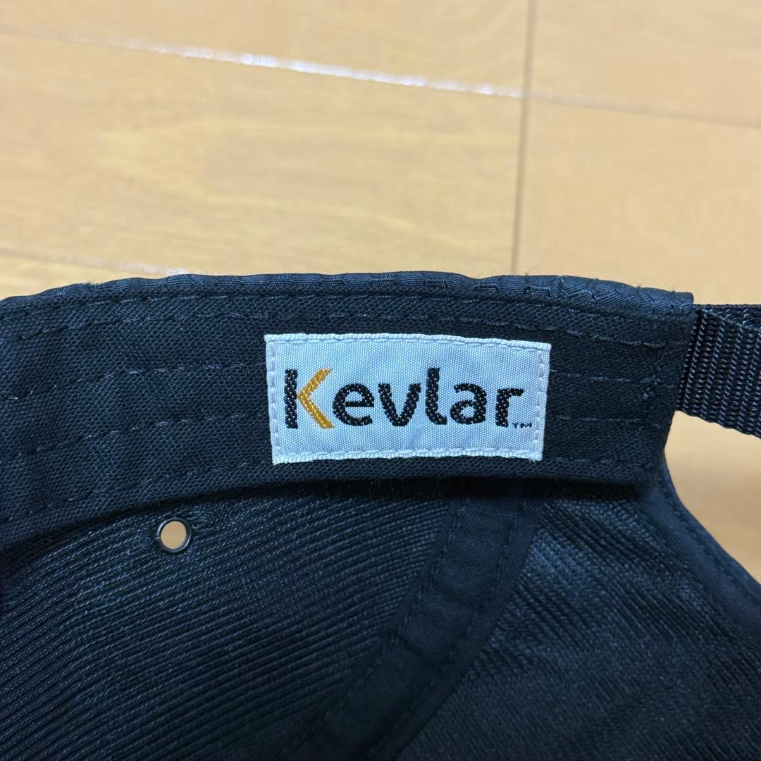 ほぼ未使用 Supreme Kevlar Camp Cap ブラック 20aw