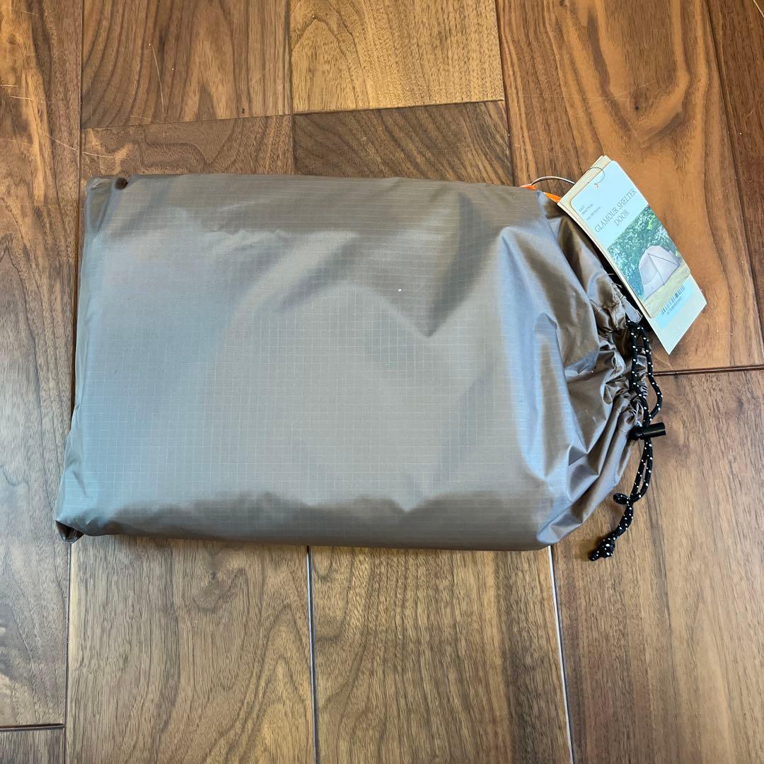 【新品・未使用】GLAMOUR SHELTER DOOR/M GRAY