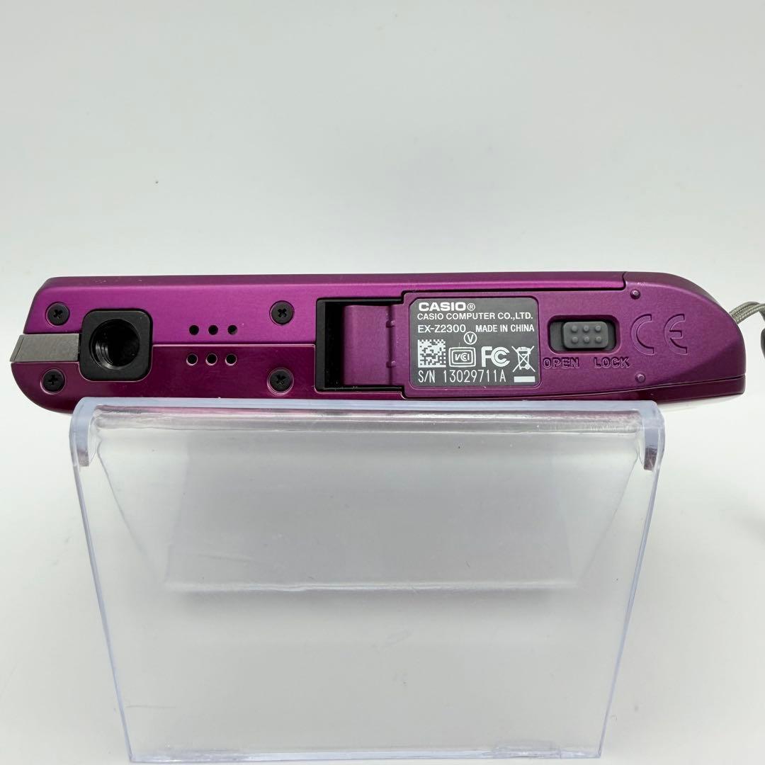 【箱付き：フルセット】CASIO EXILIM EX-Z2300 パープル