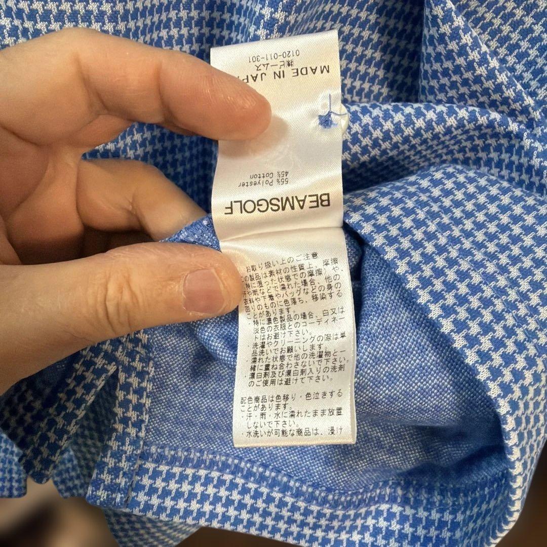 【未使用】BEAMS GOLF 長袖シャツ