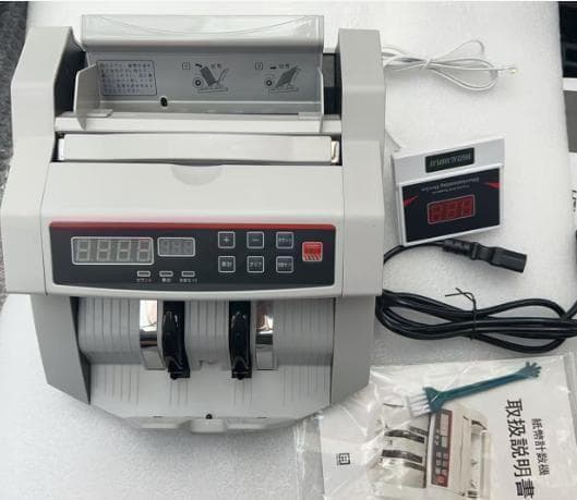 中古美品 紙幣計数機 マネーカウンター 高速 デジタル表示 新札対応