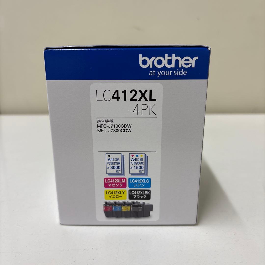 LC412XL-4PK brother 純正インクカートリッジ 大容量4色パック