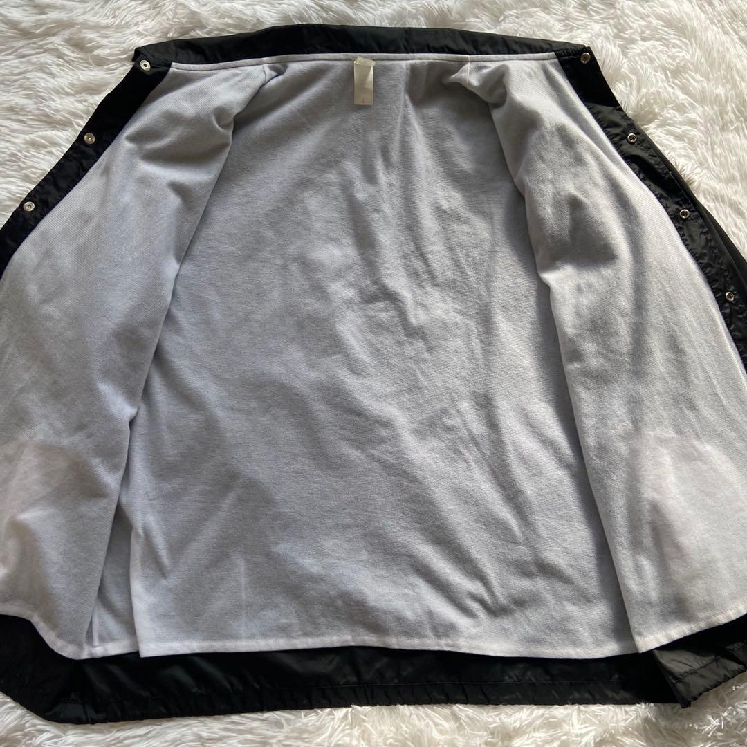 【美品】BLACK MEANS ブラックミーンズ コーチジャケット 般若心経 L