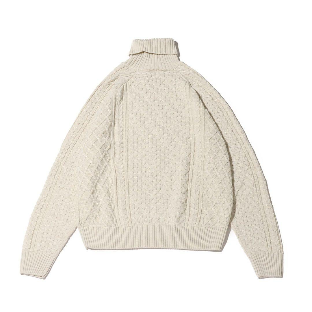定価22000円★新品★NIKE ケーブルニット タートルネック セーター★XL