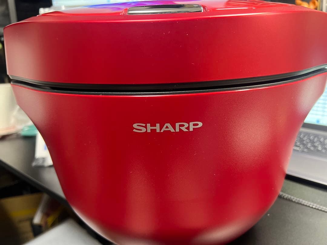 展示品 SHARP HEALSIO 水なし自動調理鍋 KN-HW24G-R