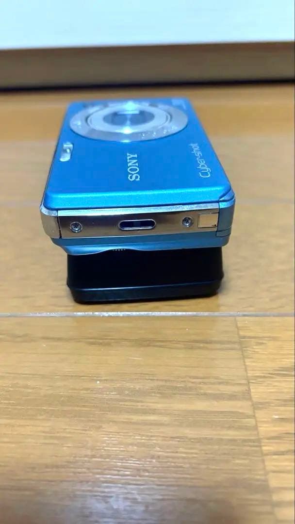 動作品　希少ブルーSONY サイバーショット12.1MPDSC-W220