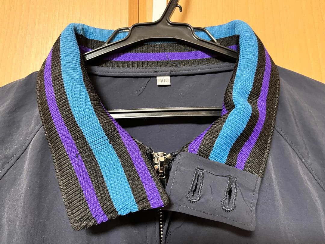 【ずとまよ】バーシティジャケット　ネイビー　XL