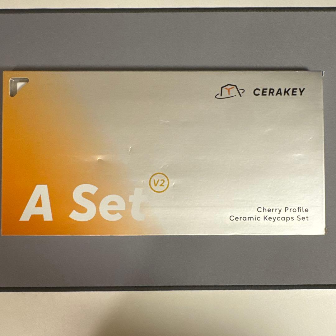 cerakey V2 無刻印 ホワイト