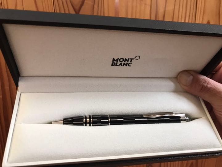 値下げしました MONT BLAN ツイスト式油性ボールペン
