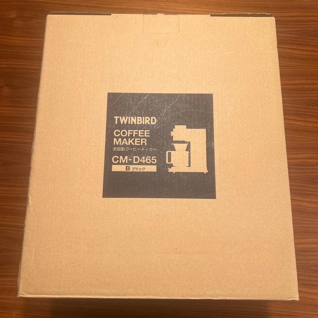 TWINBIRD COFFEE MAKER CM-D465 6杯用 B ブラック