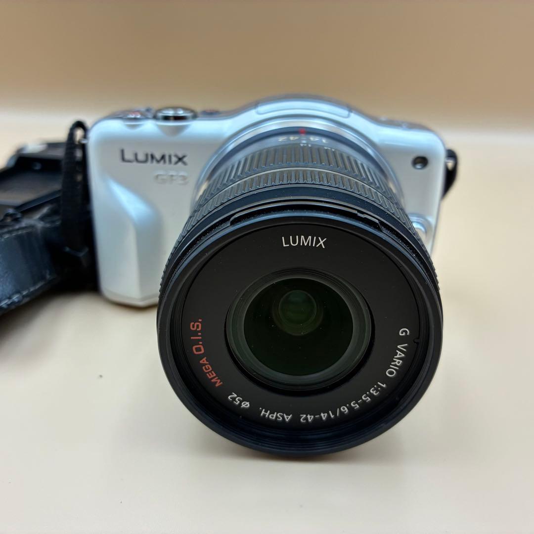 ⭐︎美品⭐︎ Panasonic LUMIX GF3 ホワイト 14-42mm