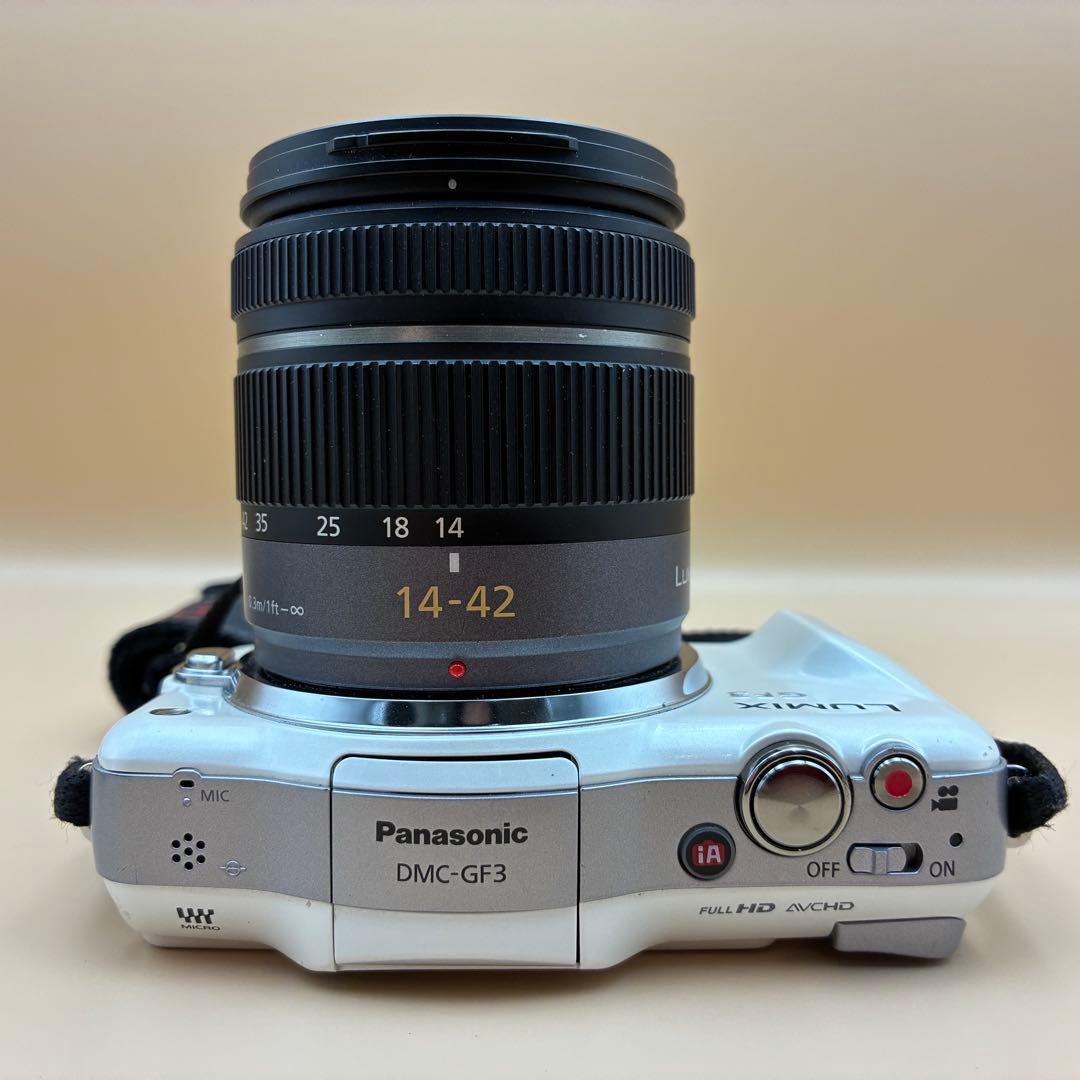 ⭐︎美品⭐︎ Panasonic LUMIX GF3 ホワイト 14-42mm